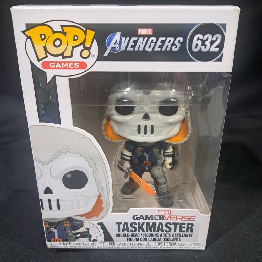 Marvel Avengers Funko Pop Games Taskmaster #632 Gamerverse Vinyl Figure NIB